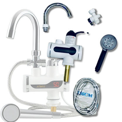 Robinet Chauffant Instantané Pro 3000W 360° – Affichage LED™